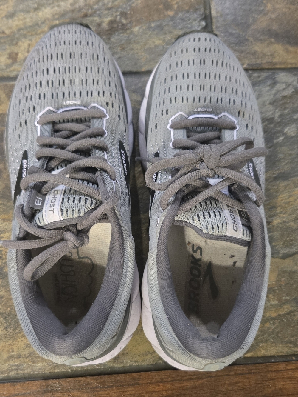 Brooks Ghost Women's Gray Running Sneakers Size 6.5